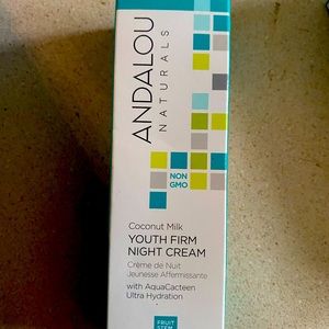 Andalou Naturals Coconut Milk Night firming cream